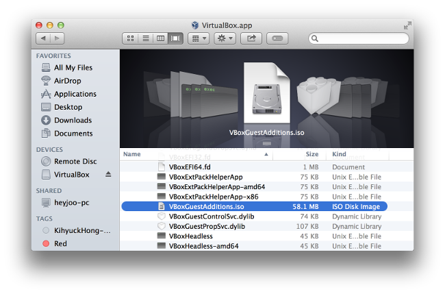 Install virtualbox guest additions mac
